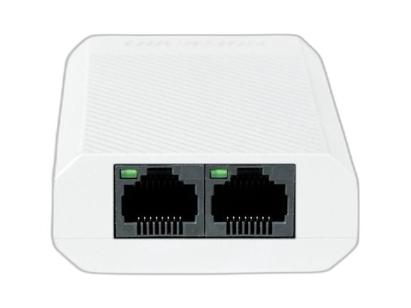 DS-3E0503DP-E/R LAN a PoE extender, 1x RJ-45 vstup, 2x RJ-45 výstup, LAN 1Gbps, vstup PoE…