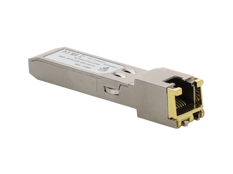 GBIC-109 SFP modul – RJ45, 1.25Gbps, 10/100/1000Mbps, dosah 100m, auto-negociace…