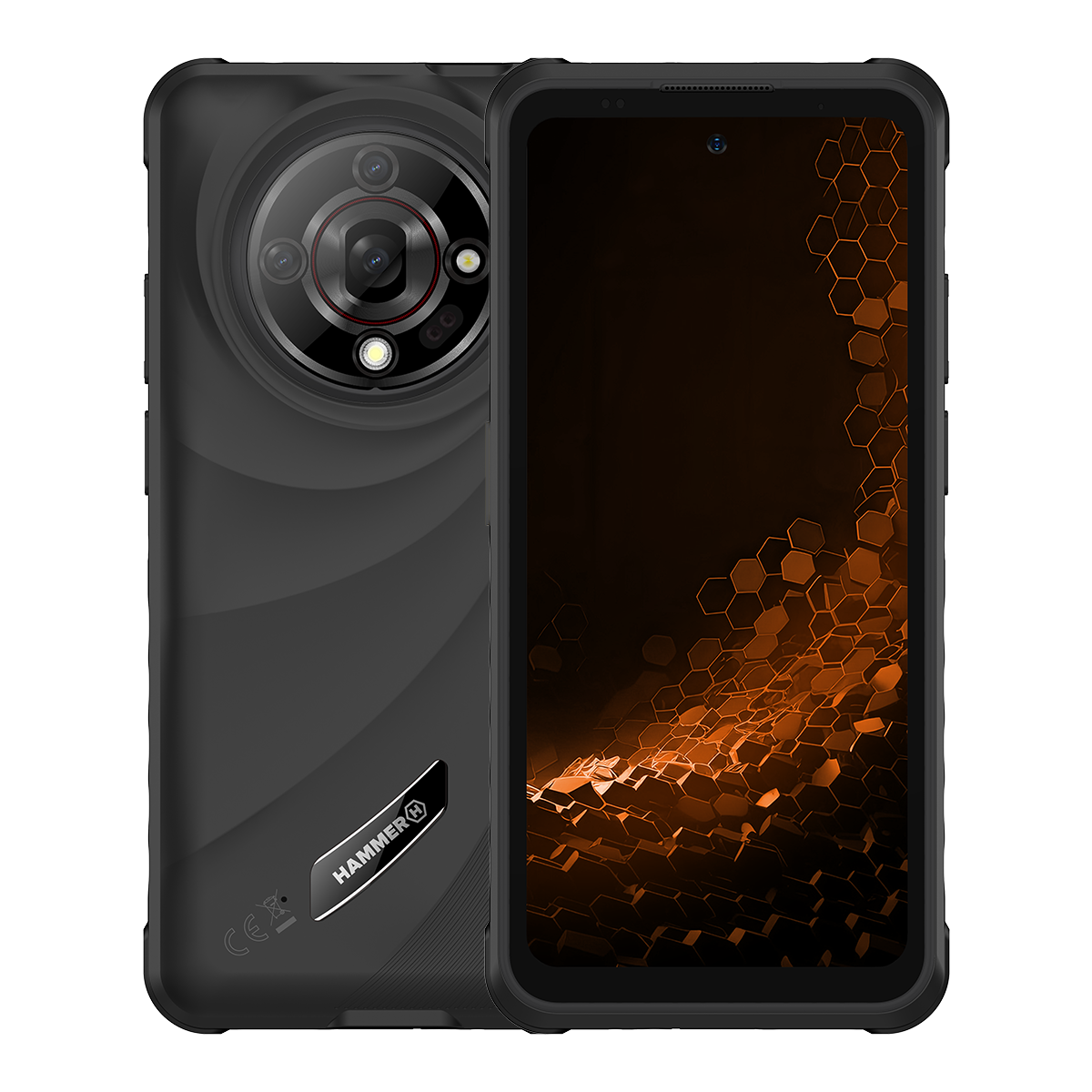 Telefon myPhone Hammer Iron 6 6GB/128GB černý