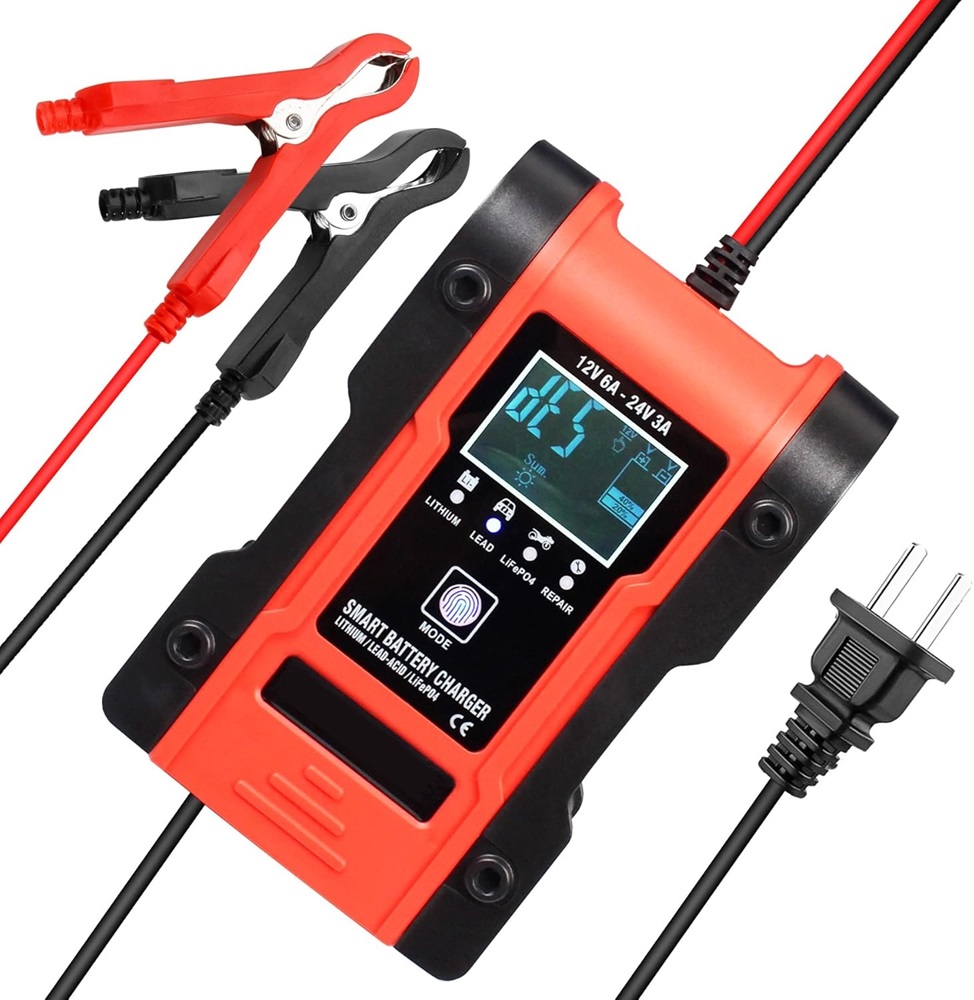 Nabíječka Carspa CFC12/24-06/03 pro olověné a LiFePO4 baterie