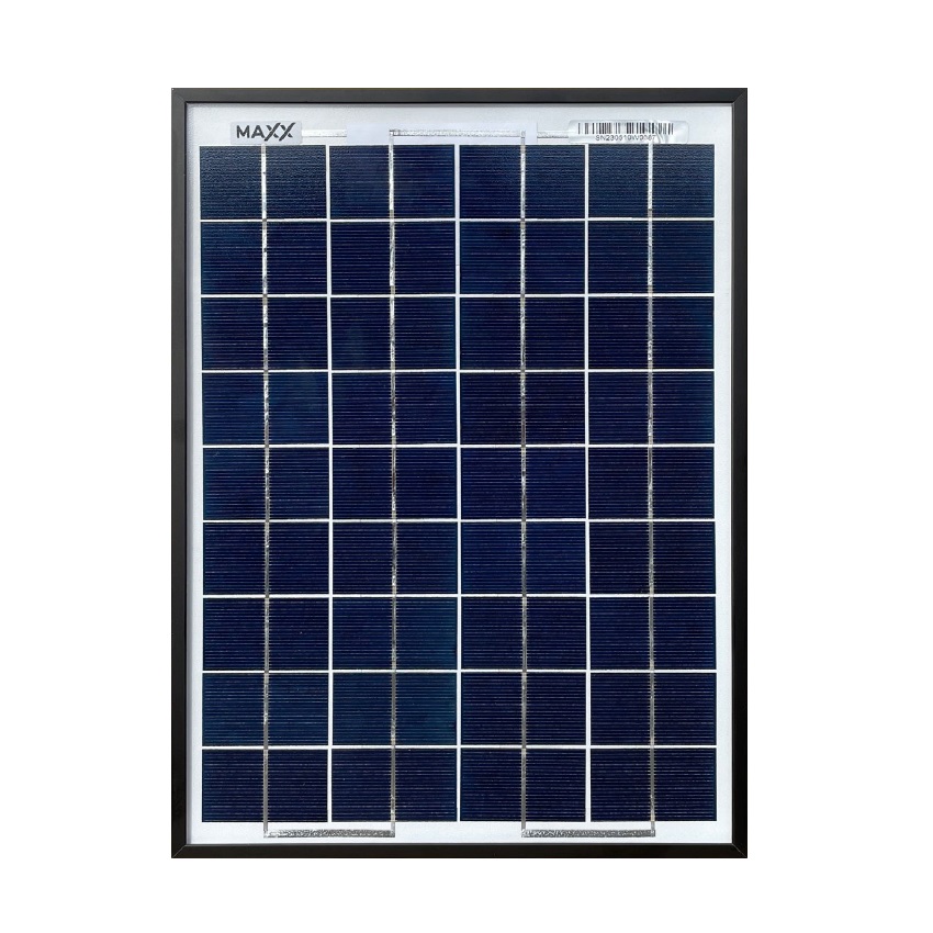 Solární panel MAXX 10W mono, ČERNÝ rám