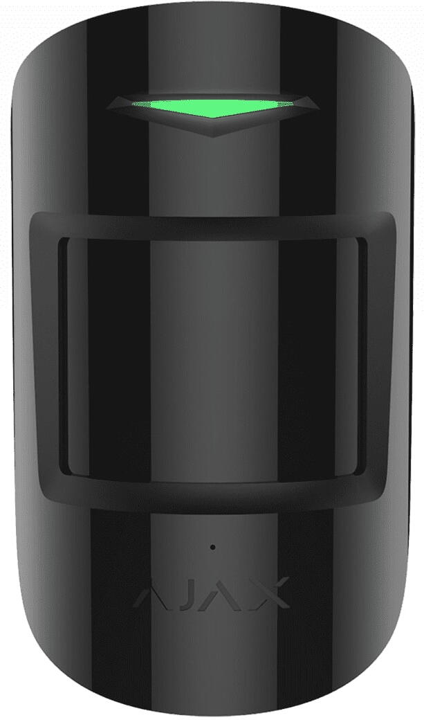 CombiProtect, bezdrát. komb. PIR detektor+rozbití skla, PET imunita, černý