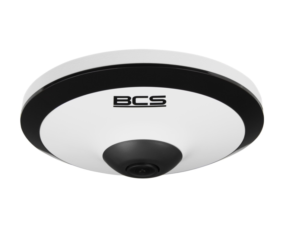BCS-L-FIP25FSR1-AI2 5.0 Mpix IP dome kamera (rybí oko) s mikrofonem a WDR
