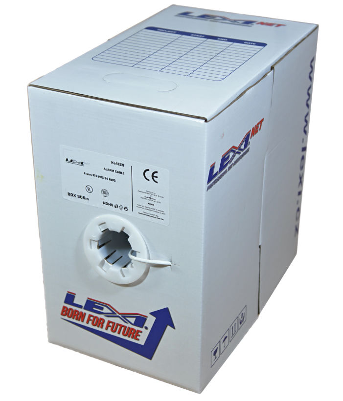 LEXI-Net instalační kabel Cat 5e UTP PVC licna (Fca) 305m box šedý