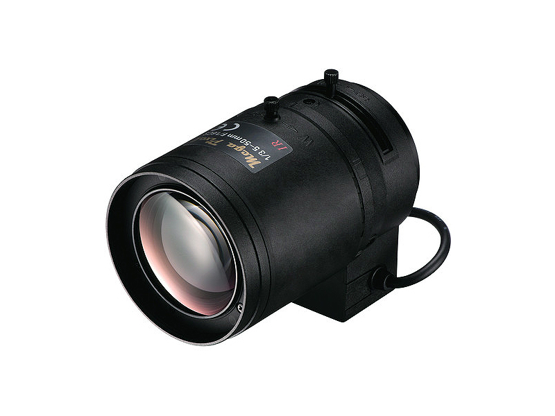 M13VG550IR 1/2.7" DC objektiv pro Megapixelové kamery, f = 5~50mm / F = 1.6~360, IR…