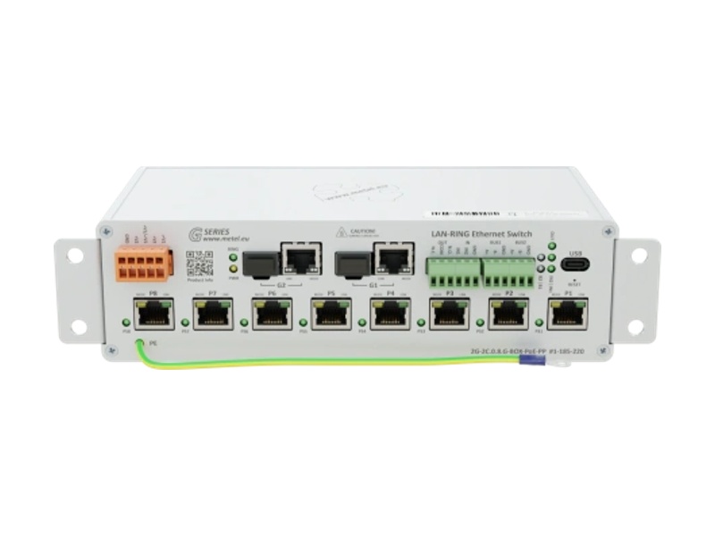 2G-2C.0.8.G-BOX-PoE-PP 2G-2C.0.8.G-BOX-PoE-PP, Průmyslový managed switch s konfigurací SSH CLI a…