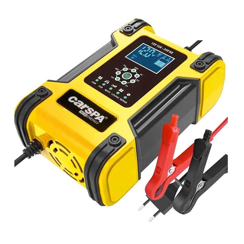 Nabíječka Carspa CFB12/24-12/06 pro olověné a LiFePO4 baterie