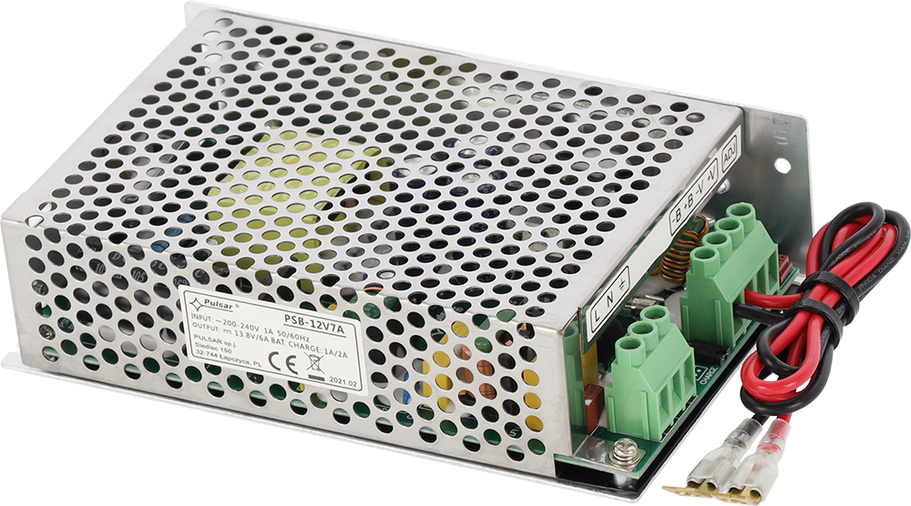 Pulsar CP-PR-169 Zálohovaný napájecí zdroj pro více kamer s baterií - 13.8 V / 7 A