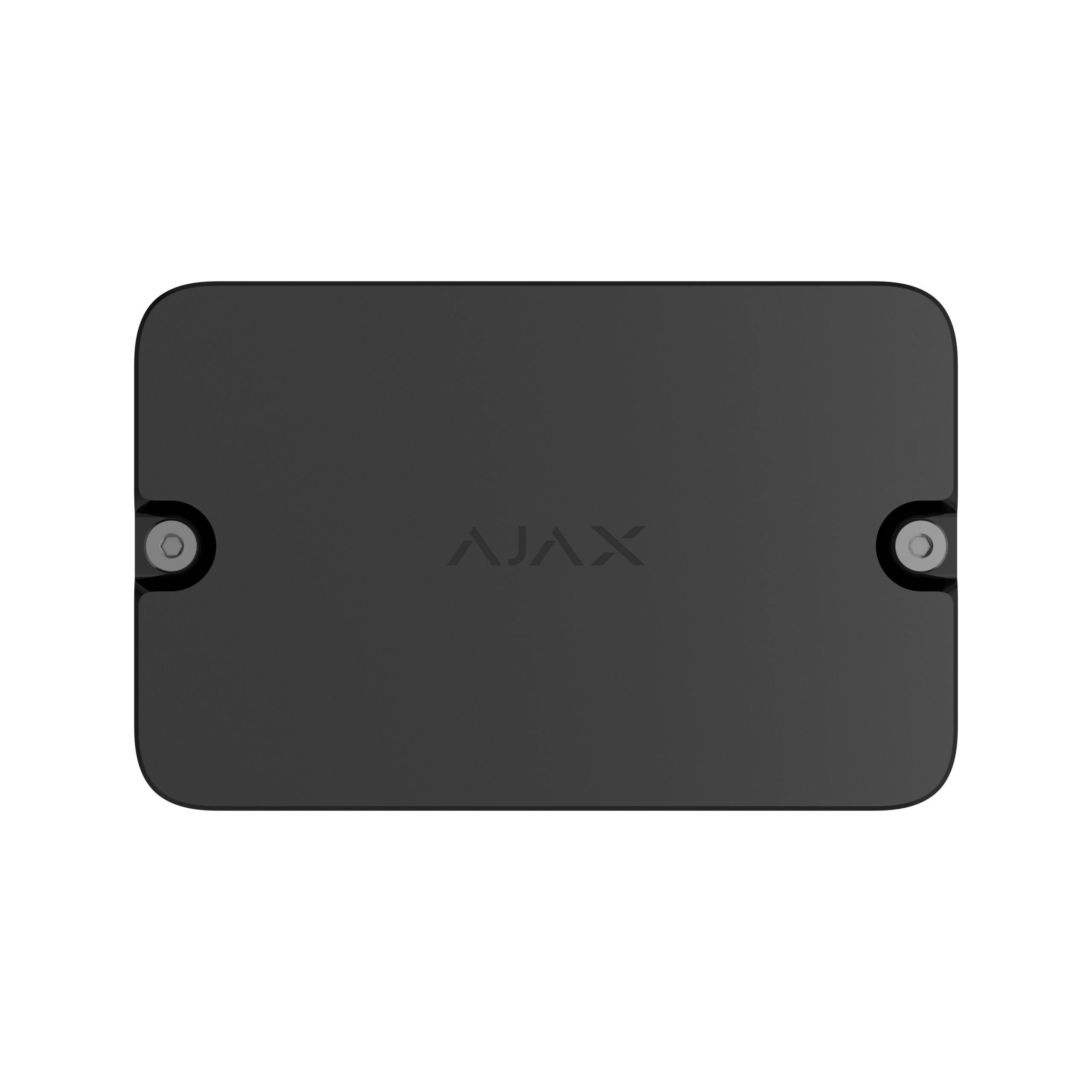 EN54 IO Module (2x2), bezdrát. modul pro integraci drátových zařízení do systému Ajax, 2 vstupy, 2 výstupy, černý