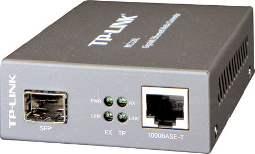 Převodník TP-Link MC220L Transceiver, 1G RJ45, SFP