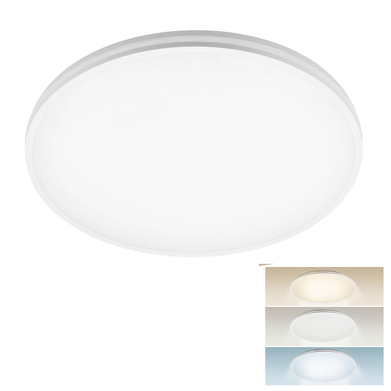 Solight LED osvětlení Corato s nastavitelnou wattáží a CCT, IP54, 16-24-32W, max. 3200lm, 3CCT, 38cm