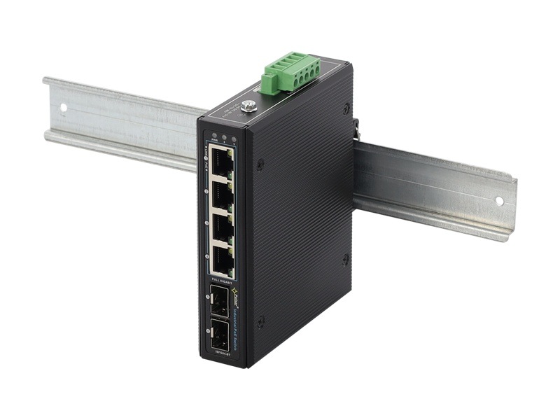 ISFG64-BT 6 portový switch – 4x RJ-45 1000Mbps PoE++ IEEE 802.3af/at/bt, 2x SFP…