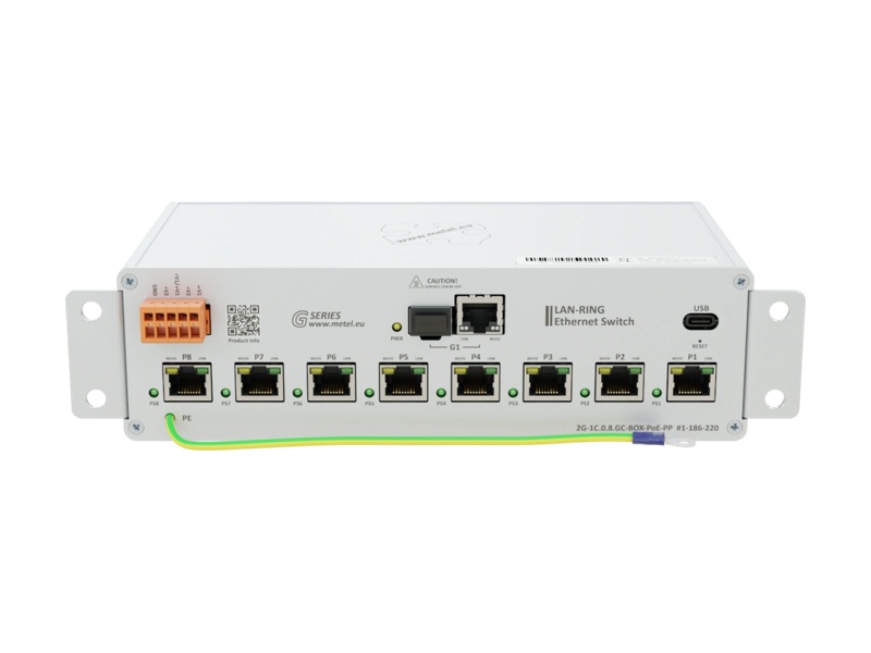 2G-1C.0.8.GC-BOX-PoE-PP 2G-1C.0.8.GC-BOX-PoE-PP, Průmyslový managed switch s konfigurací pomocí…
