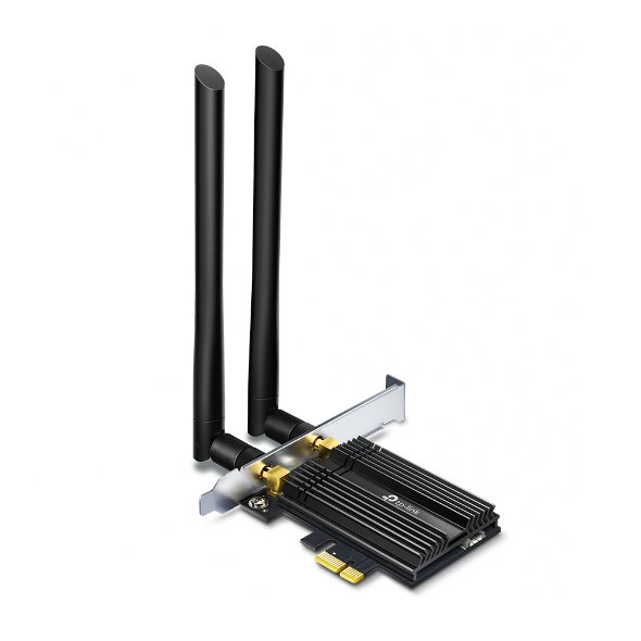 Síťová karta TP-Link Archer TX50E WiFi 6, Bluetooth, 574Mbps 2,4GHz/ 2402Mbps 5GHz, PCI-e