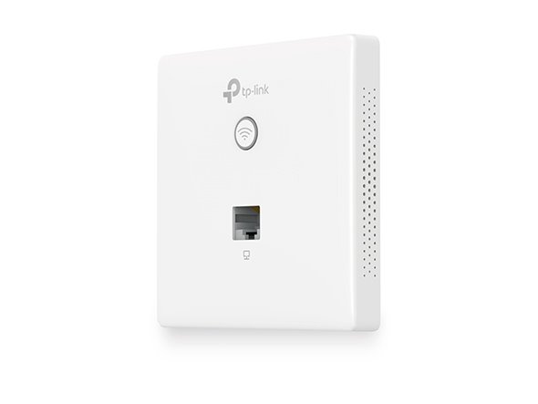 WiFi router TP-Link EAP115-Wall AP, 1x LAN, 2,4GHz 300Mbps. Omáda SDN