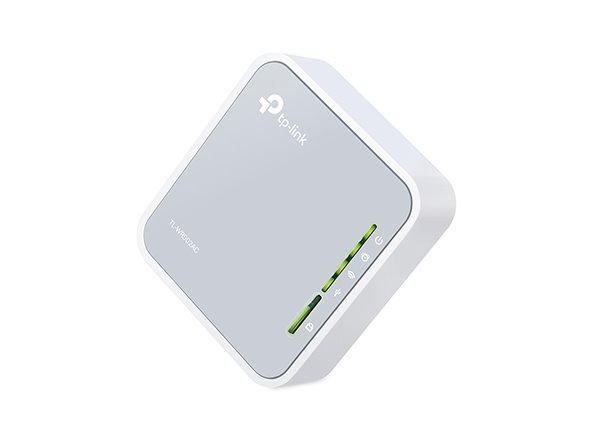 WiFi router TP-Link TL-WR902AC AC750, mini AP/router, 1x LAN, 1x WAN / 300Mbps 2,4/ 867Mbps 5GHz