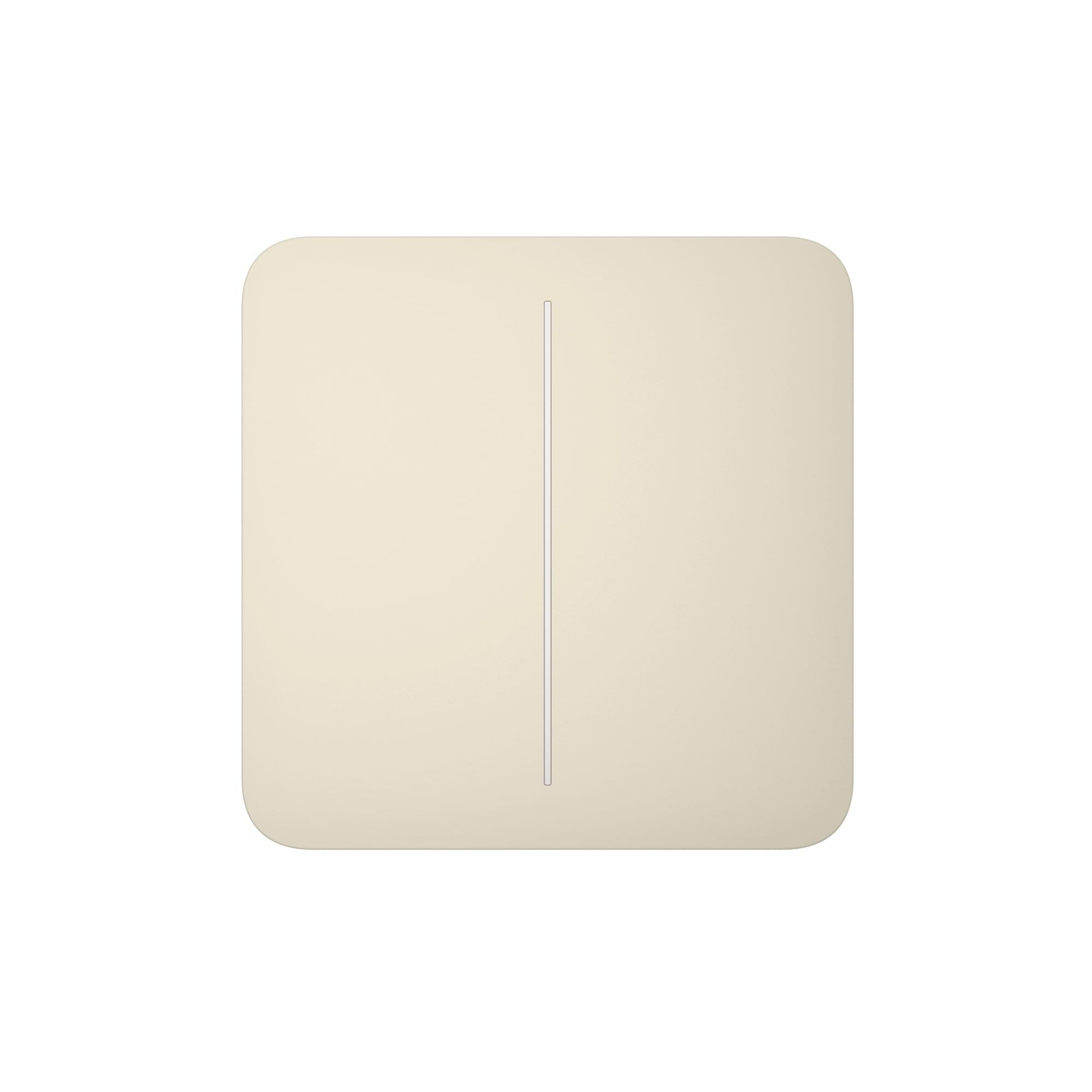 SoloButton (2-gang), tlačítko pro LightSwitch, ivory