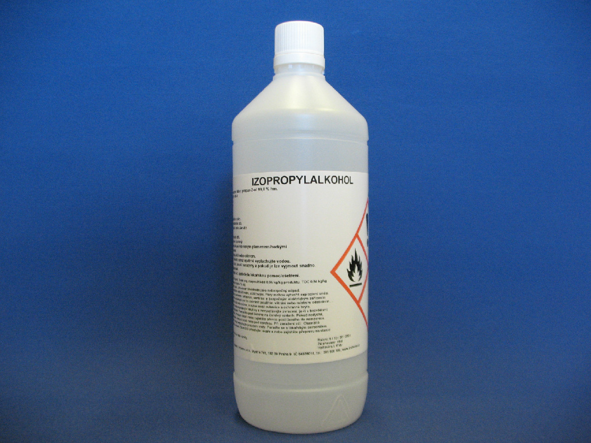 Isopropyl alkohol čistý min 99,9%   1000ml