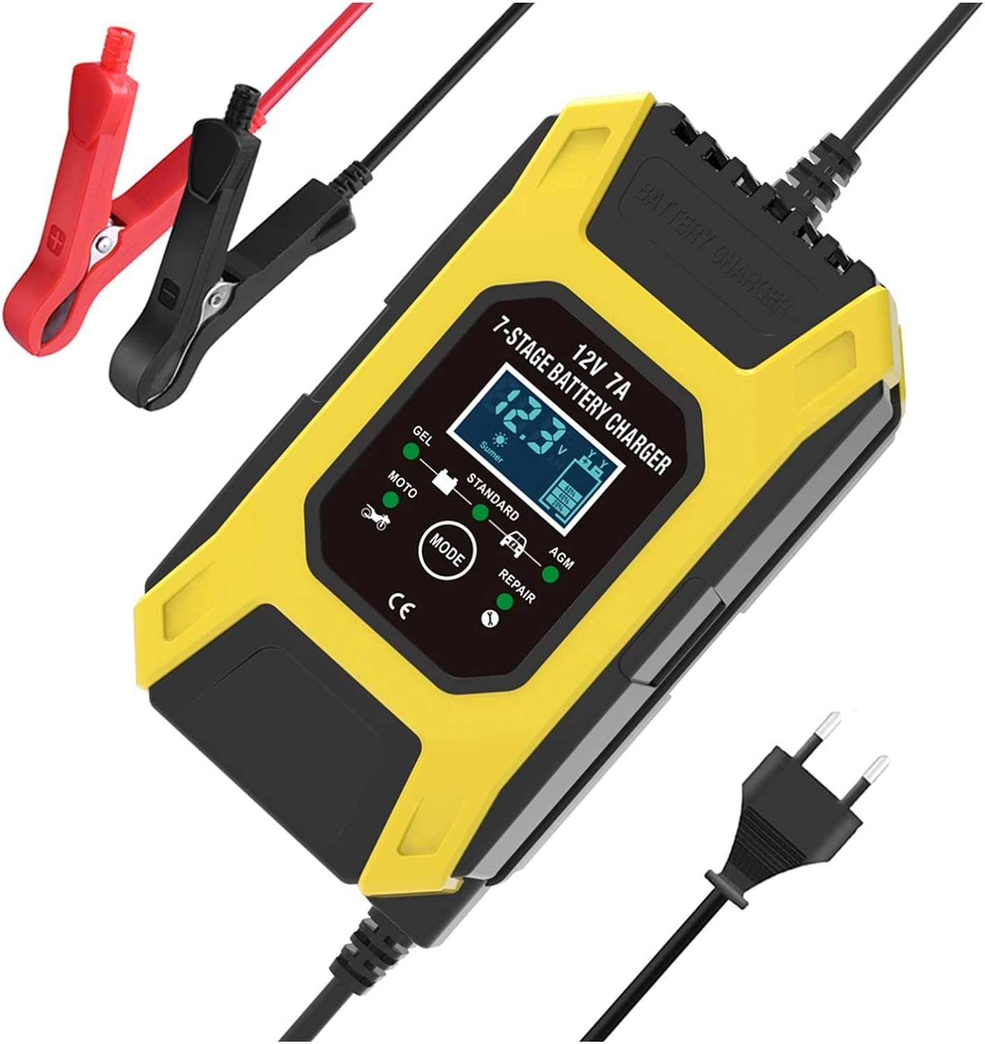 Nabíječka Carspa CFD12-07 pro olověné baterie 12V 7A