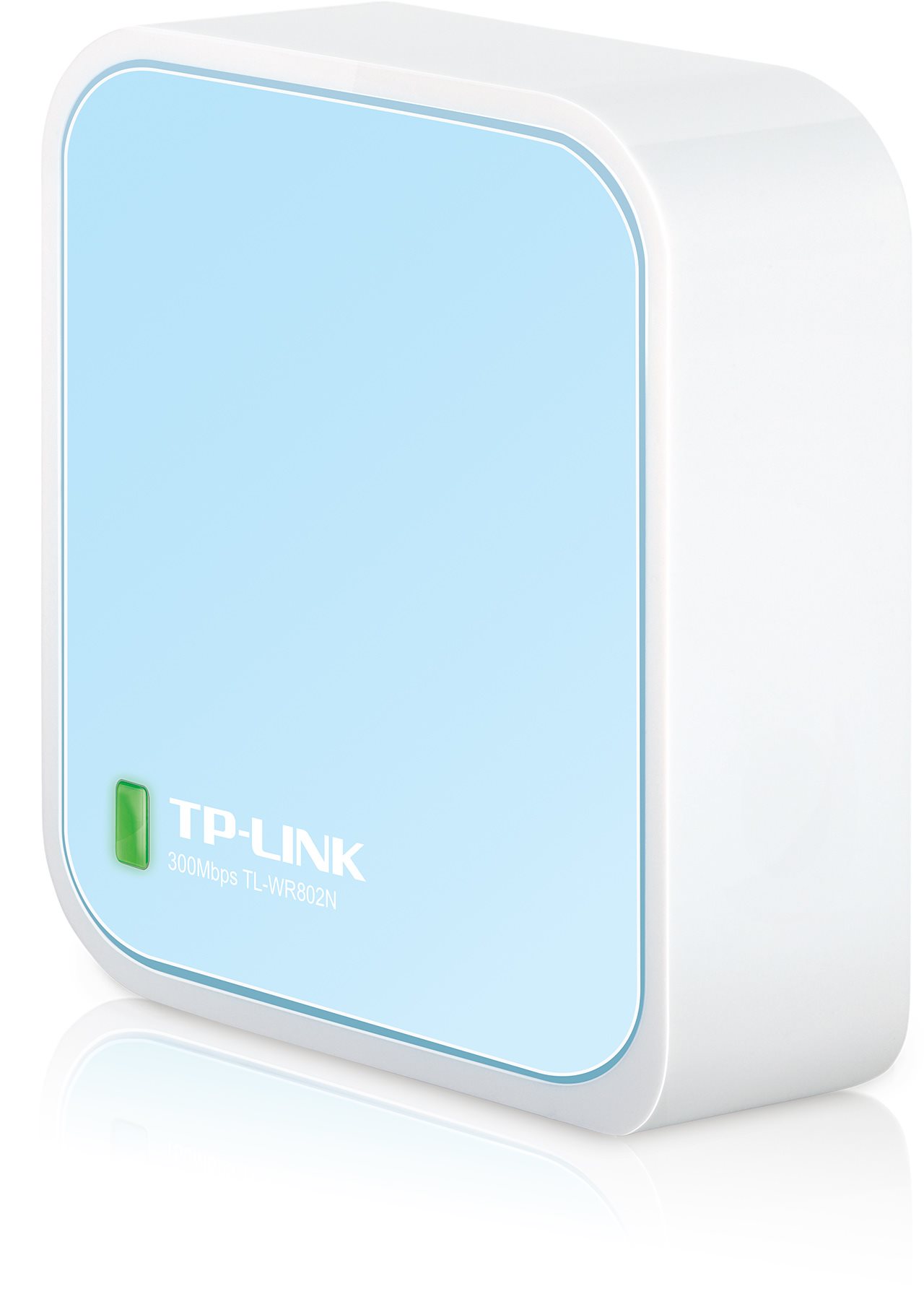 WiFi router TP-Link TL-WR802N cestovní AP/klient, 1x WAN, 1x micro USB, 2,4GHz 300Mbps