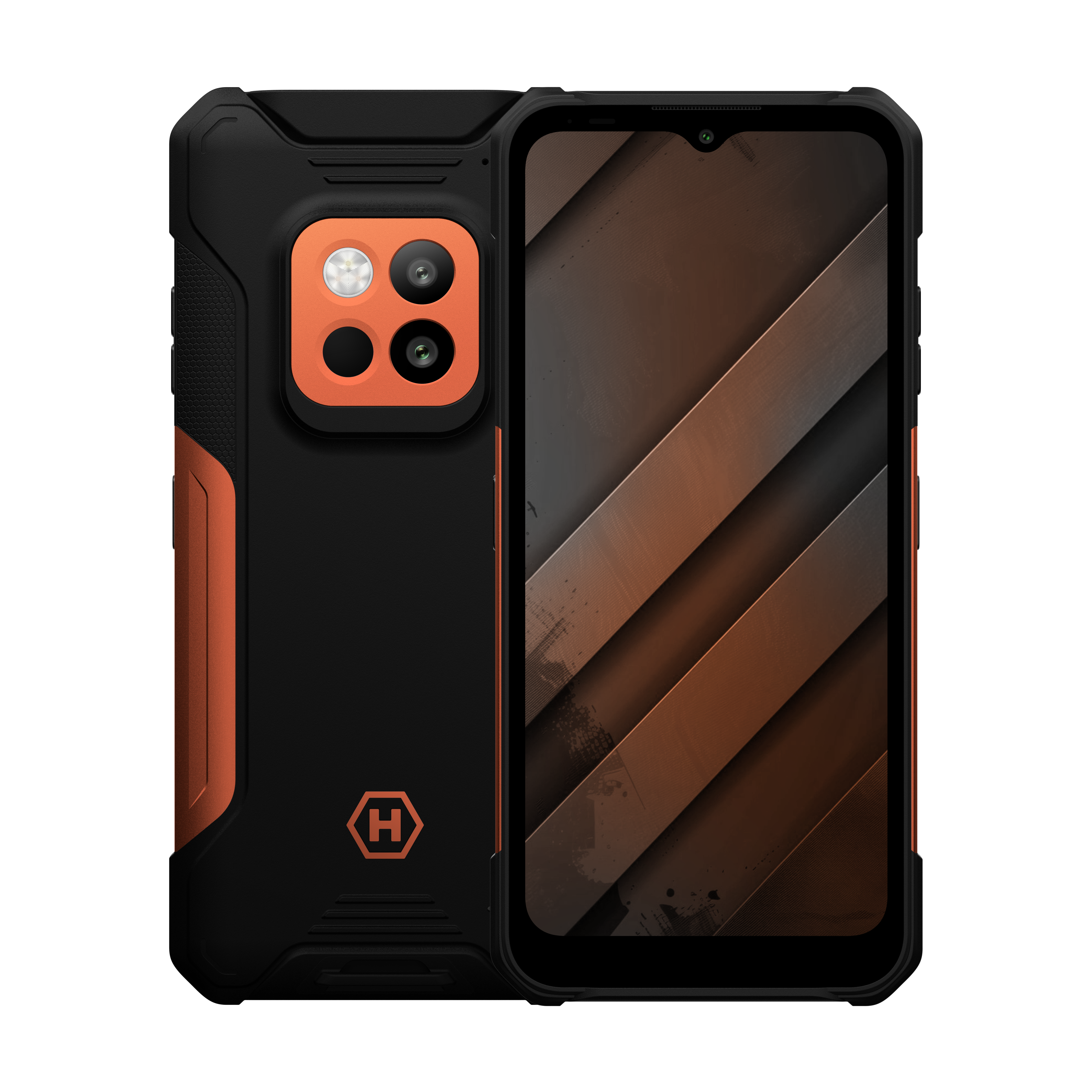 Telefon myPhone Hammer Construction 2 Thermal 5G 8GB/128GB oranžový