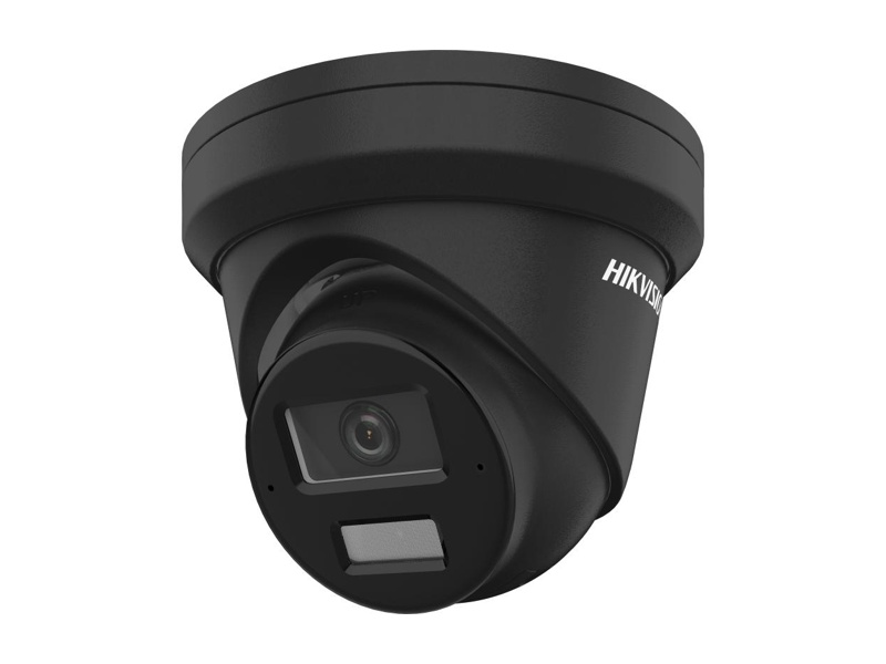 DS-2CD2343G2-LI2U(2.8mm)(BLACK) 4Mpx, objektiv 2.8mm (104°), AcuSense, Smart Hybrid Light, vestavěný…