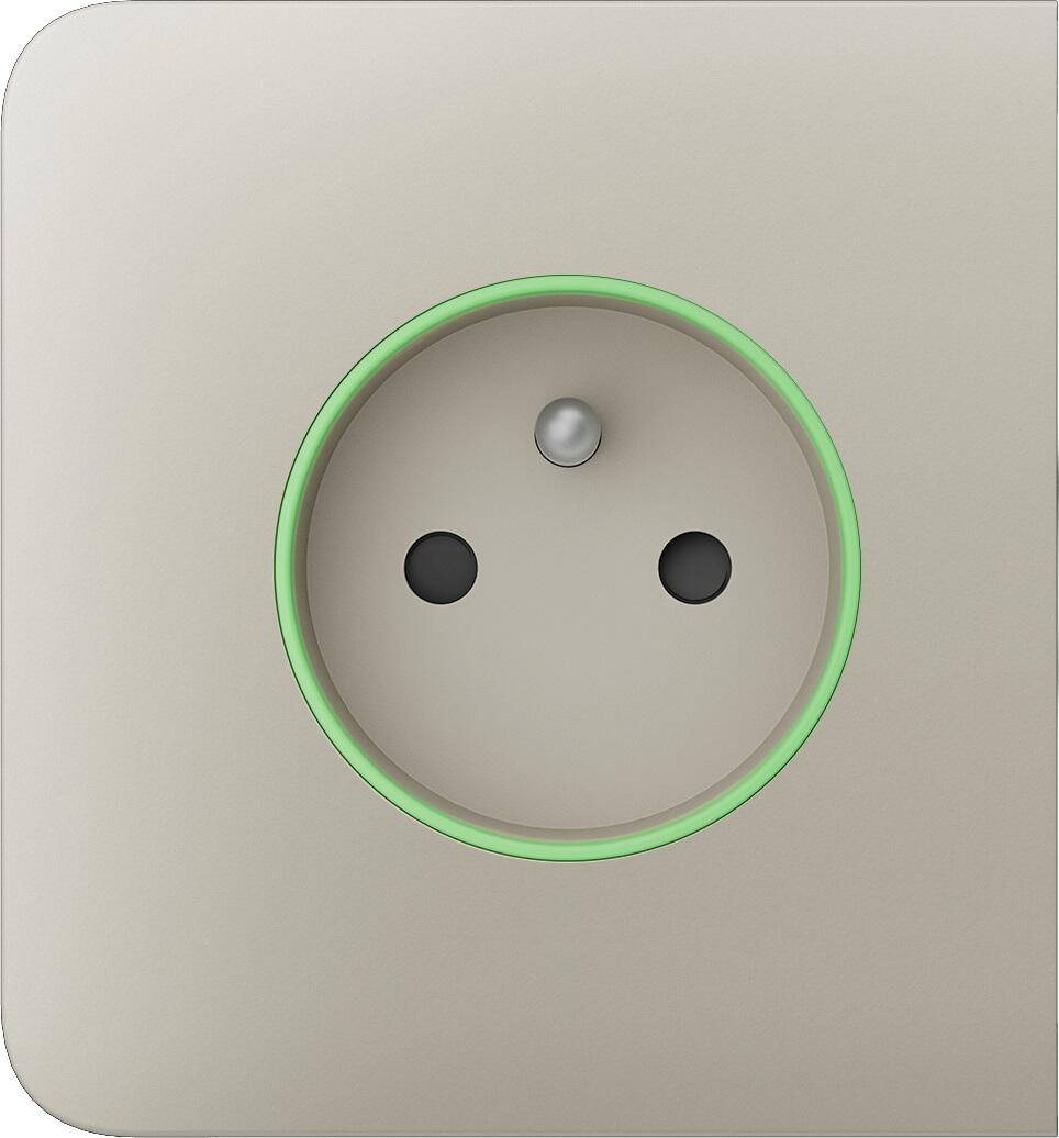 SideCover (type E), přední panel pro Outlet, ivory