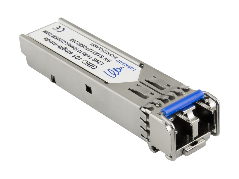 GBIC-101 SFP modul - 2x LC single-mode 1.25Gbps, vlnová délka Tx/Rx 1310nm, dosah…