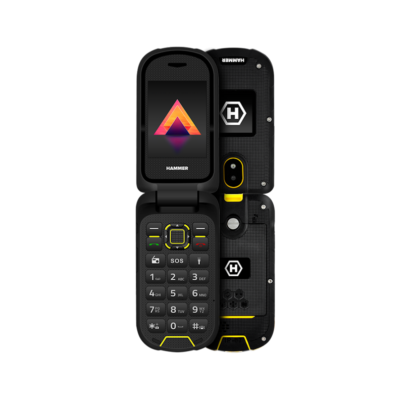 Telefon myPhone Hammer Bow LTE oranžovo-černý