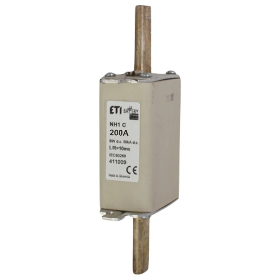 ETI nožová pojistka DC M1 gBat 200A 80V DC