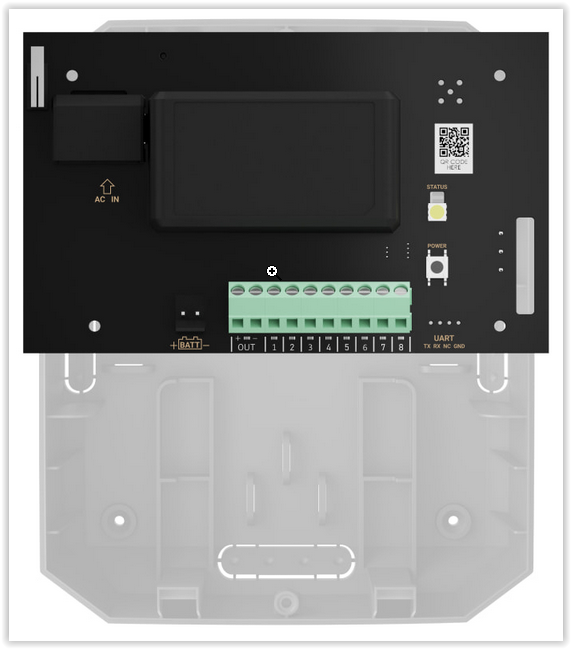 vhfBridge (bez boxu), modul pro připojení k VHF vysílačům