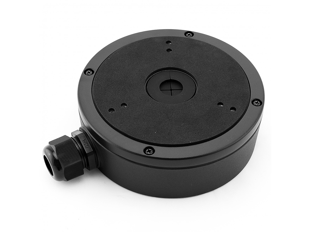 DS-1280ZJ-M(Black) Zadní kryt v tmavé barvě pro skrytou montáž kabelů mini dome kamer…