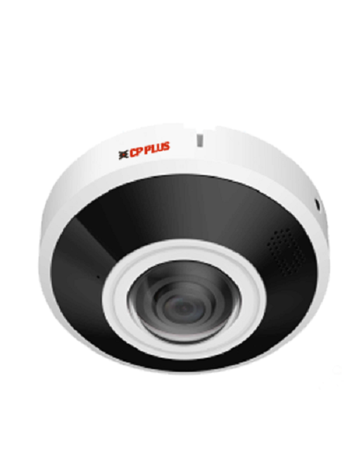 CP PLUS CP-UNC-EE61L2C-VMD-Q 6.0 Mpix IP antivandal dome kamera (rybí oko) s mikrofonem a WDR