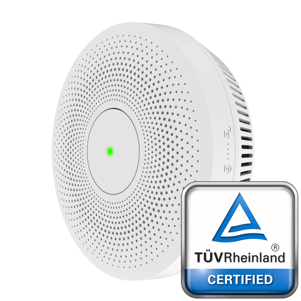 HF-S3E-R8 Autonomní opticko-kouřový, EN 14604, životnost 10let, interlink