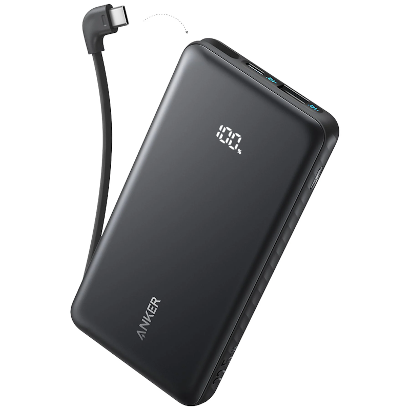 Powerbanka Anker Zolo 20000mAh, 22,5W s kabelem USB-C černá