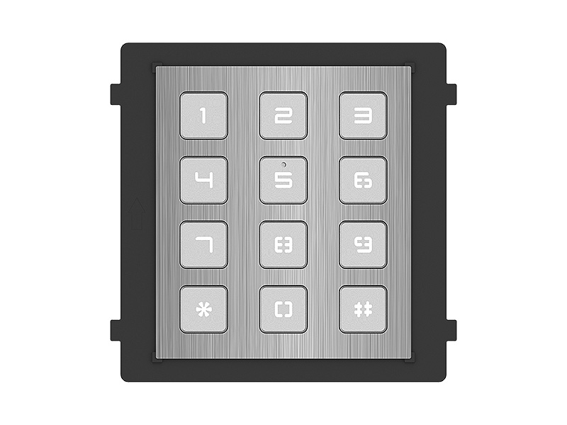 DS-KD-KP/S Video Intercom 2. generace, modul klávesnice, nerezové provedení