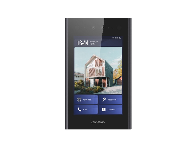 DS-KD9403-E6 Velká dveřní kompaktní Android stanice s rozpoznáním obličeje, 2Mpx, 25fps…
