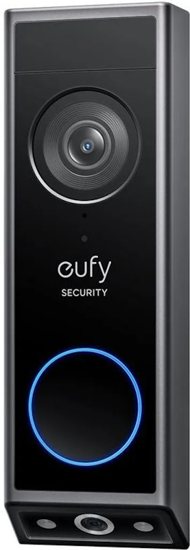 Domovní videozvonek s duální kamerou 2K Anker eufy E340 černý