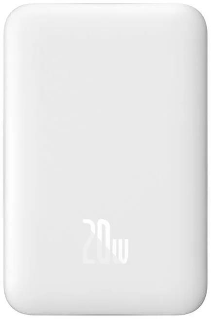 Bezdrátová powerbanka Baseus Magnetic Mini Air 10000mAh, 20W bílá