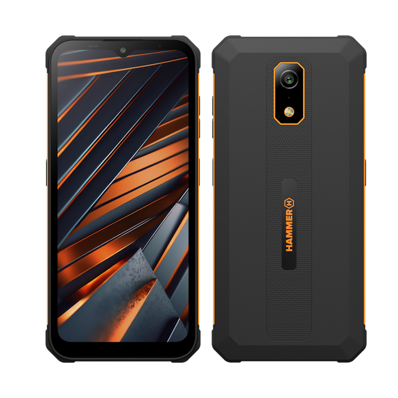 Telefon myPhone Hammer Iron Va 4GB/64GB oranžový