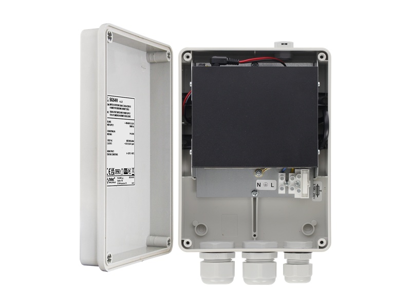 SG64H 6 portový switch – 4x PoE 30W 1Gbps + 2x uplink 1Gbps, PoE celkem max. 30W…