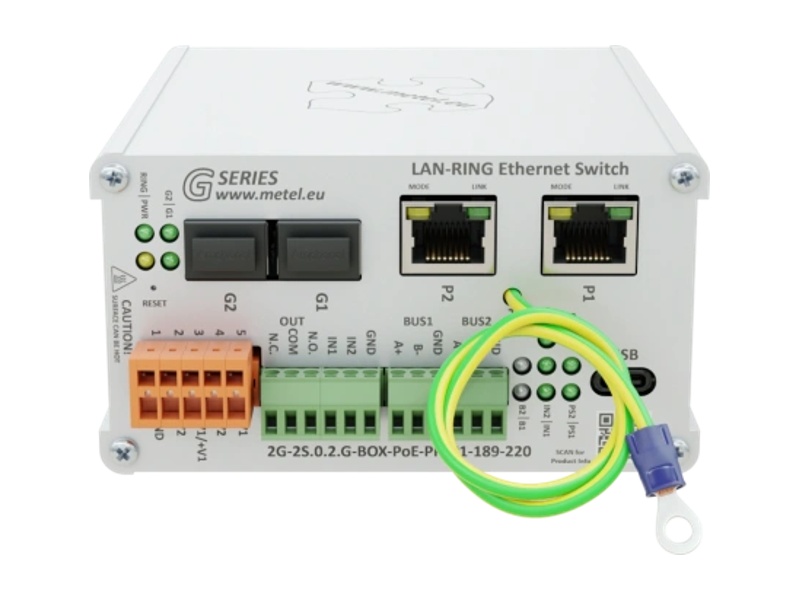 2G-2S.0.2.G-BOX-PoE-PP 2G-2S.0.2.G-BOX-PoE-PP, Průmyslový managed switch s konfigurací pomocí SSH…