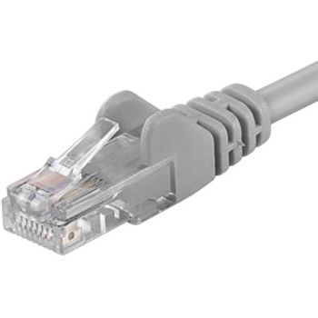 PremiumCord Patch kabel UTP RJ45-RJ45 level 5e 20m šedá