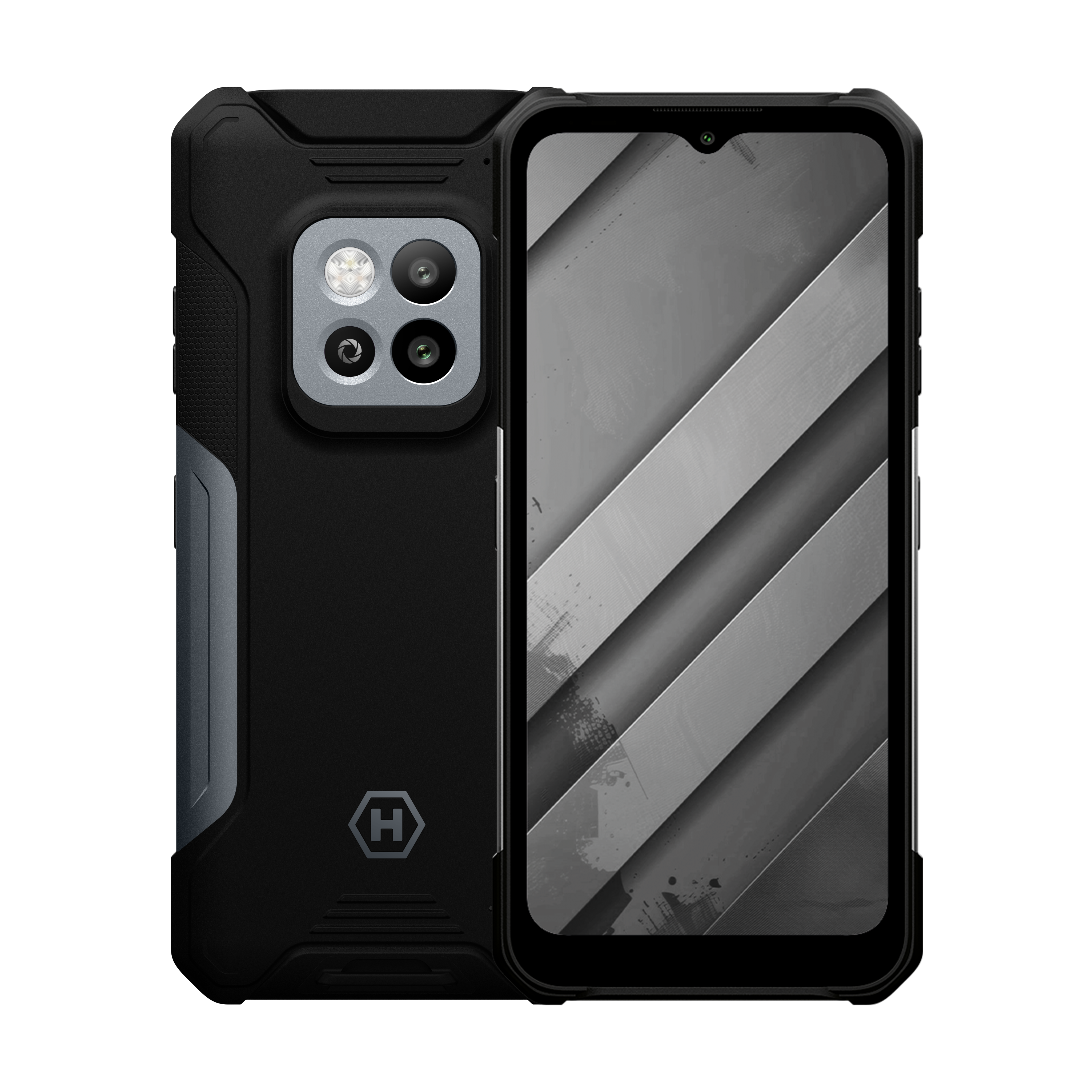 Telefon myPhone Hammer Construction 2 5G 6GB/128GB stříbrný