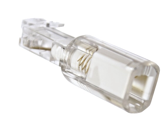 Konektor otočný (USA) bílý