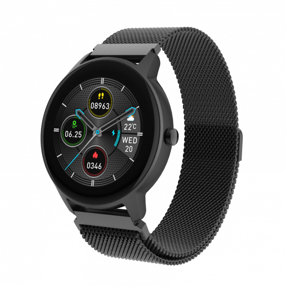 Chytré hodinky Forever ForeVive 2 Slim SB-325 černé