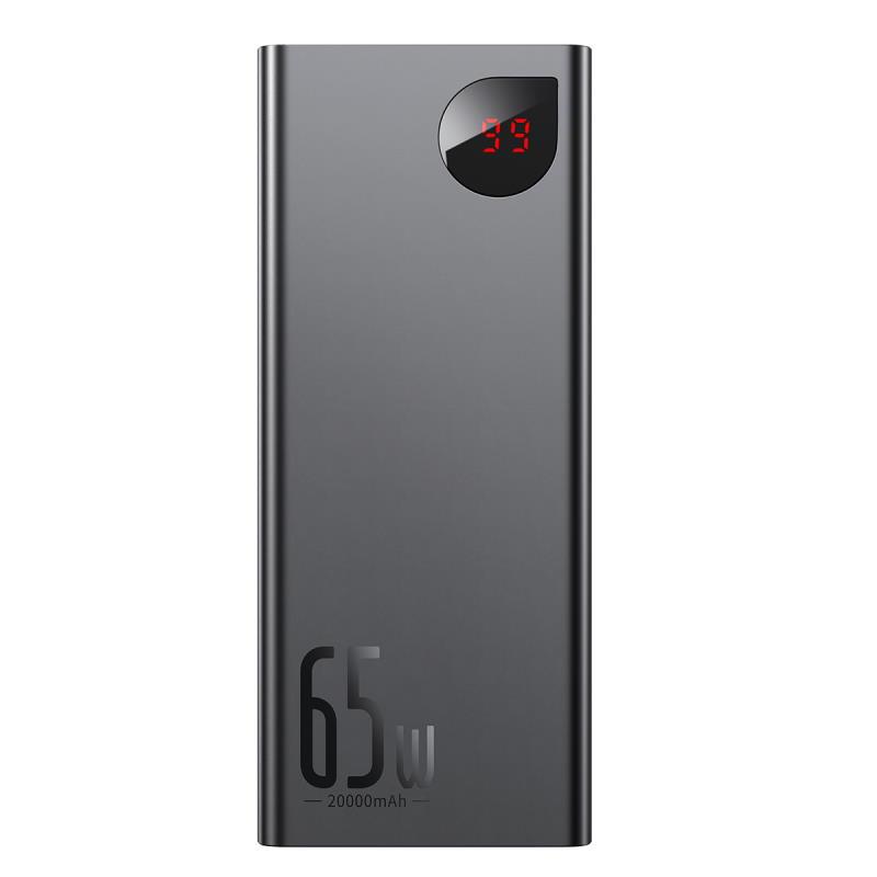 Powerbanka Baseus Adaman 20000mAh, 65W černá