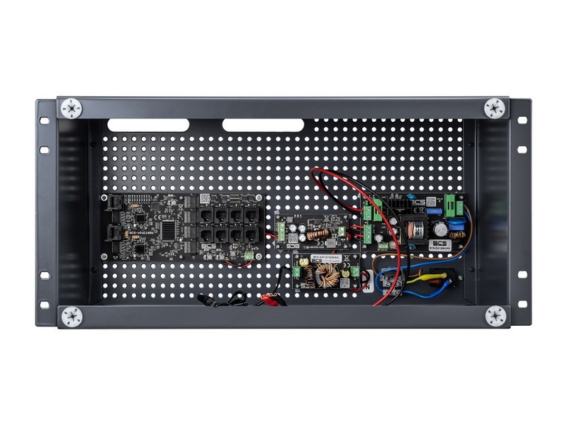 BCS-UPS/IP8Gb/E-S/RACK5U Zálohovaný PoE switch v boxu do RACKu 5U, celkový výkon 72W, 8x RJ-45…