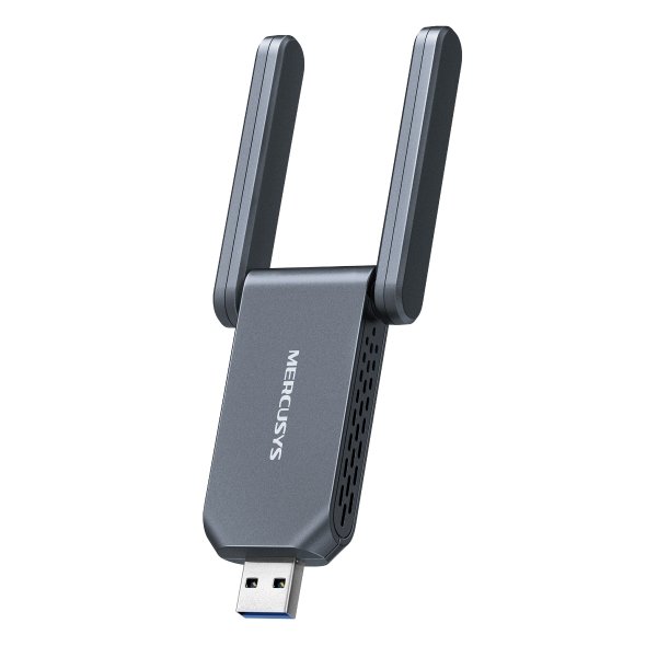 USB klient TP-Link Mercusys MA37BEH Wireless USB adapter BE6500, 2,4/5/6 GHz