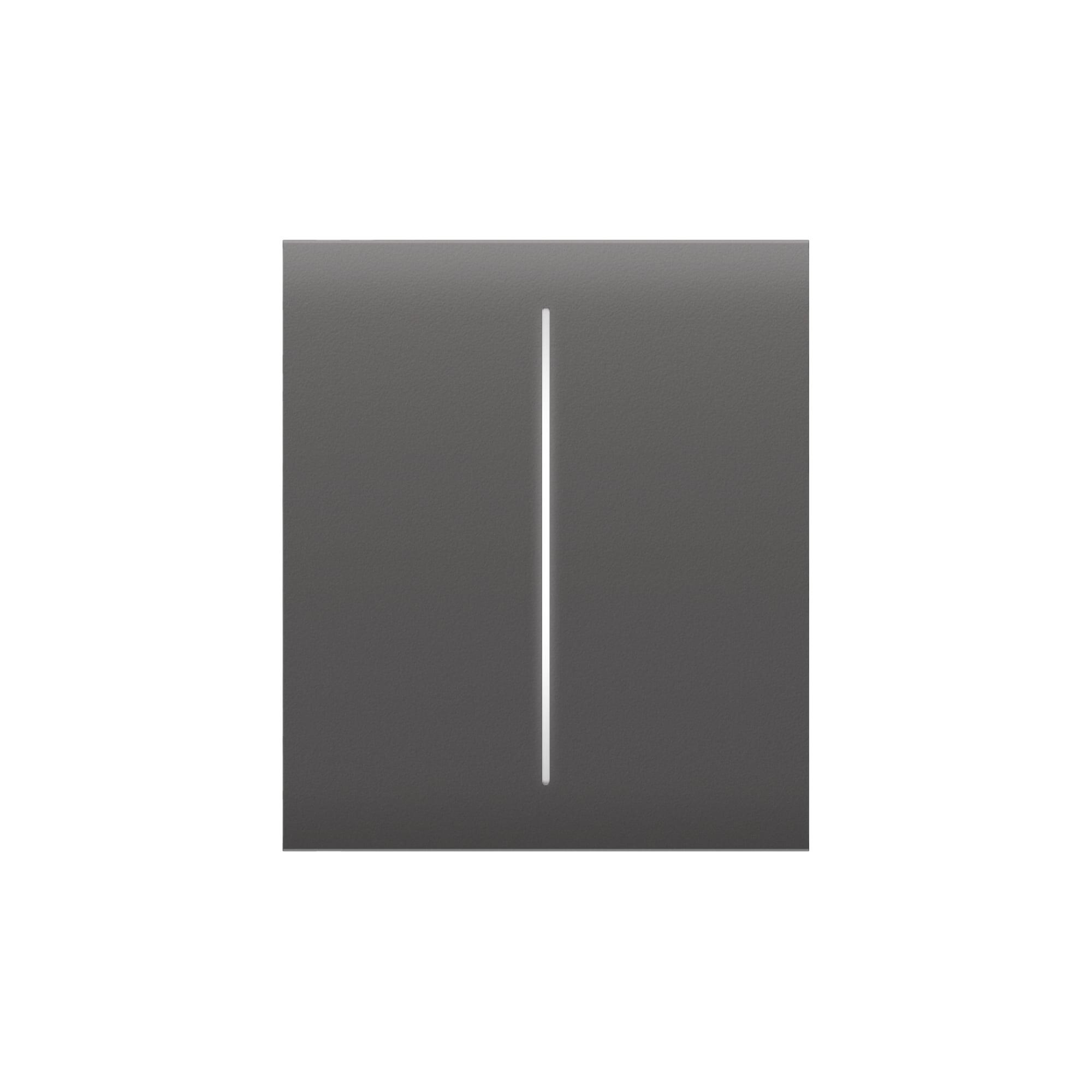 CenterButton (2-gang), tlačítko pro LightSwitch, grey